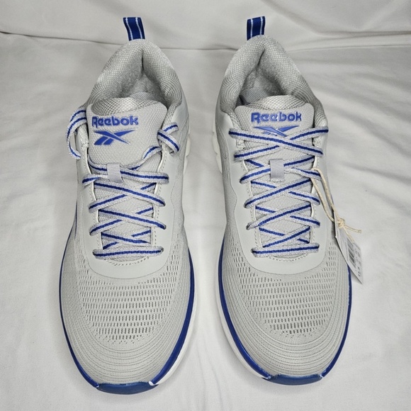 New Men Reebok 100233883 Road Strider Running Shoe Sneaker Grey Blue White 11.5 - Picture 5 of 13
